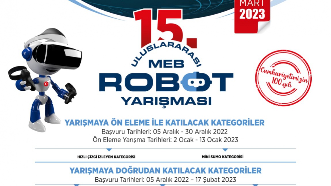 15. Uluslararası Robot Yarışması